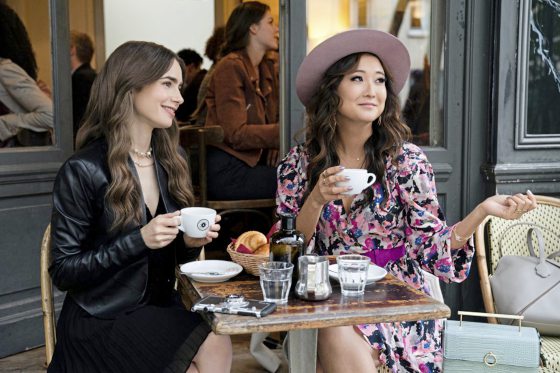 鱼儿水中游／《艾米莉在巴黎2》下沉的时装大片