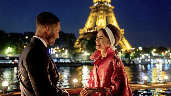 鱼儿水中游／《艾米莉在巴黎2》下沉的时装大片