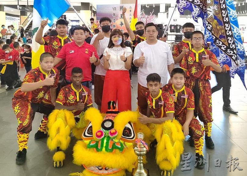 (大北马)大山脚鱼池区忠华龙狮团夺季军