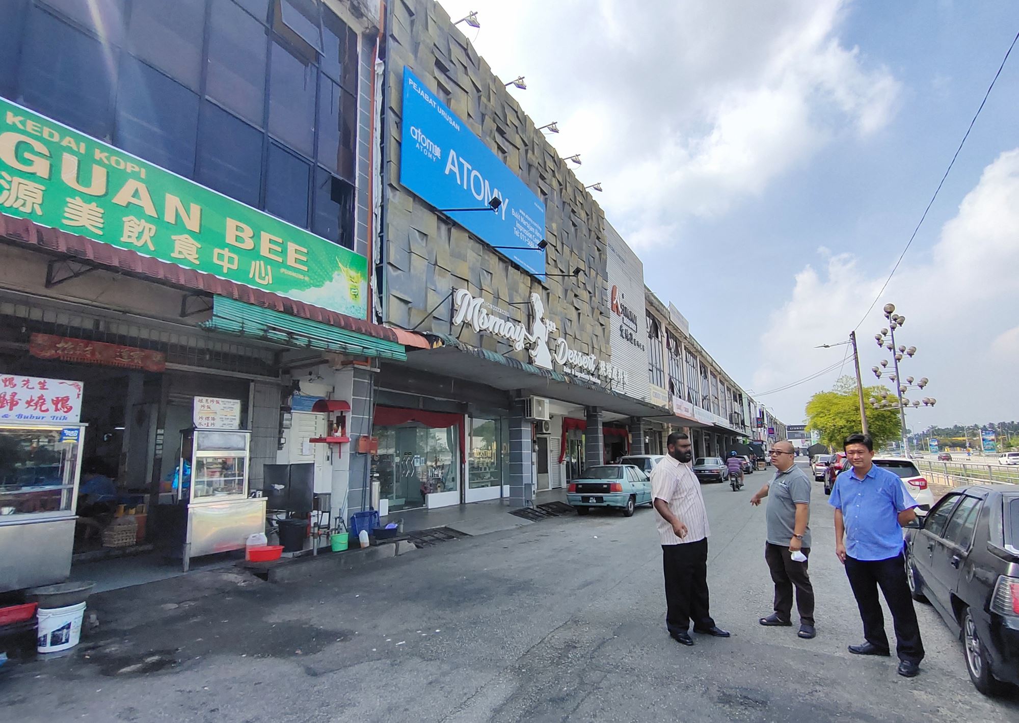 （大北马）店屋业主与租户没达成共识、反馈极少，茵碧安丽雅店屋前问题无法跟进