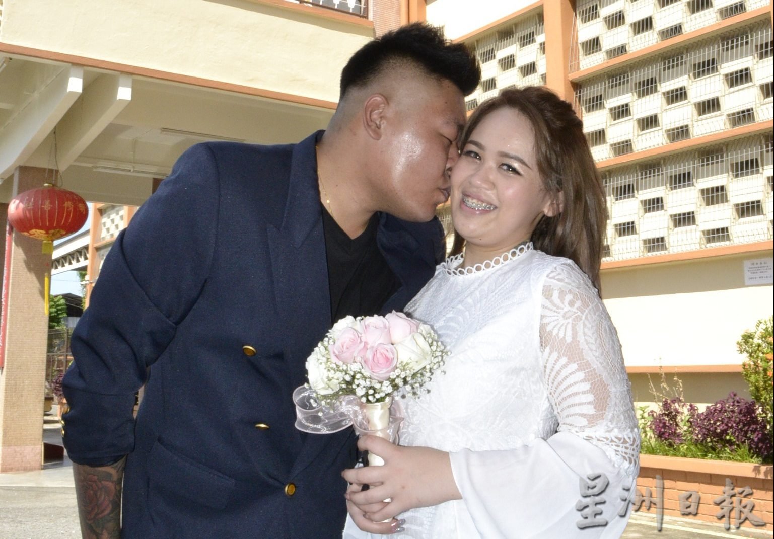 (大北馬)明修善社迎來23對新人選擇在今日520(我愛你)特別日子共結連理