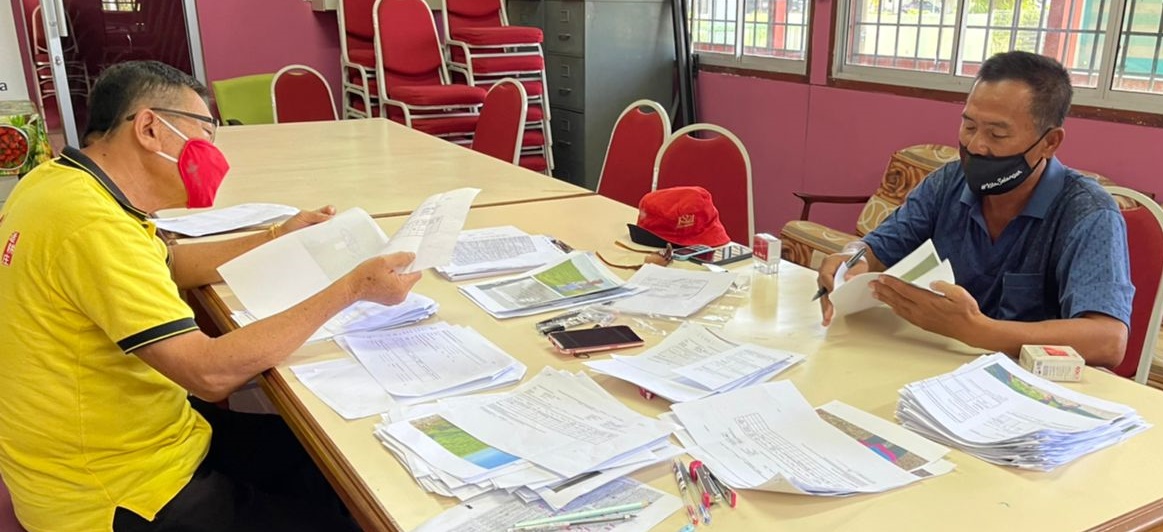 (大都会)适耕庄稻田收成受打击