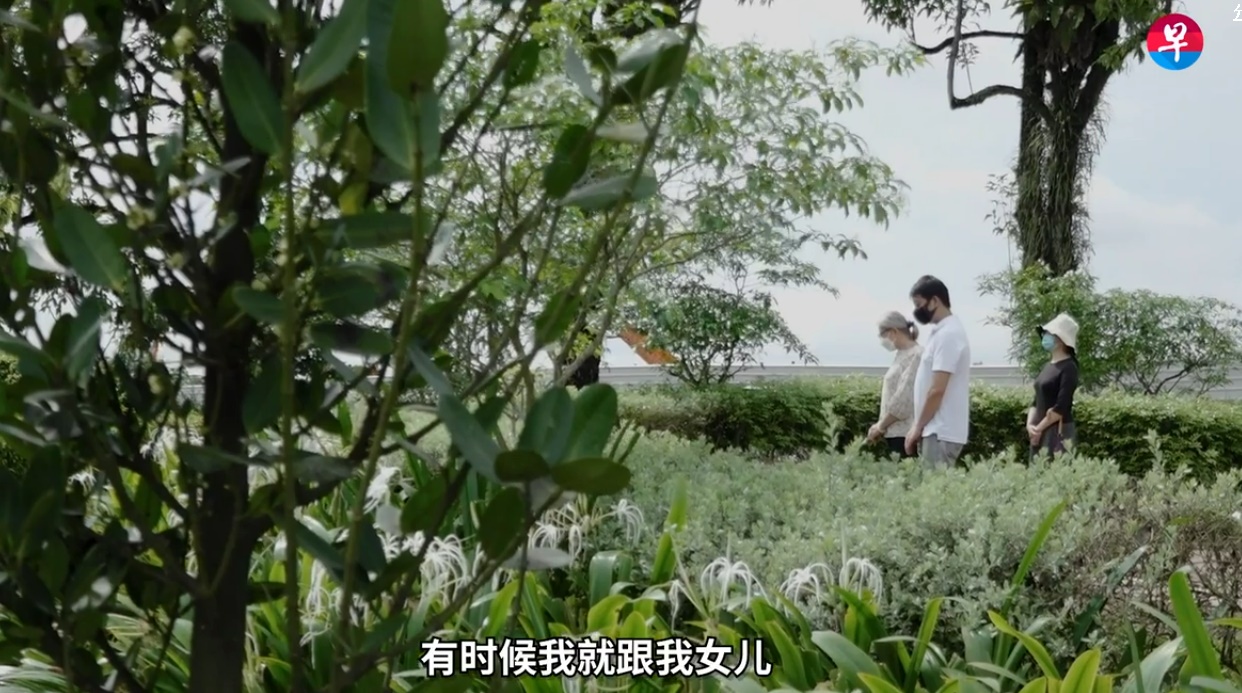 (已签发)狮城二三事:首个“绿葬”设施启用一年 日均四逝者骨灰撒清心园