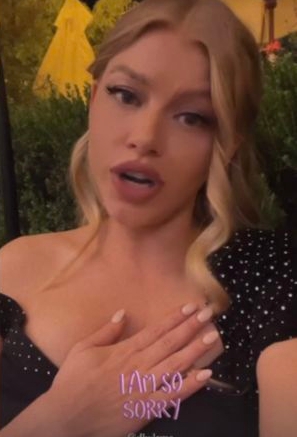 IU康城红毯遭大力冲撞 肇事者身分曝光被骂翻急道歉