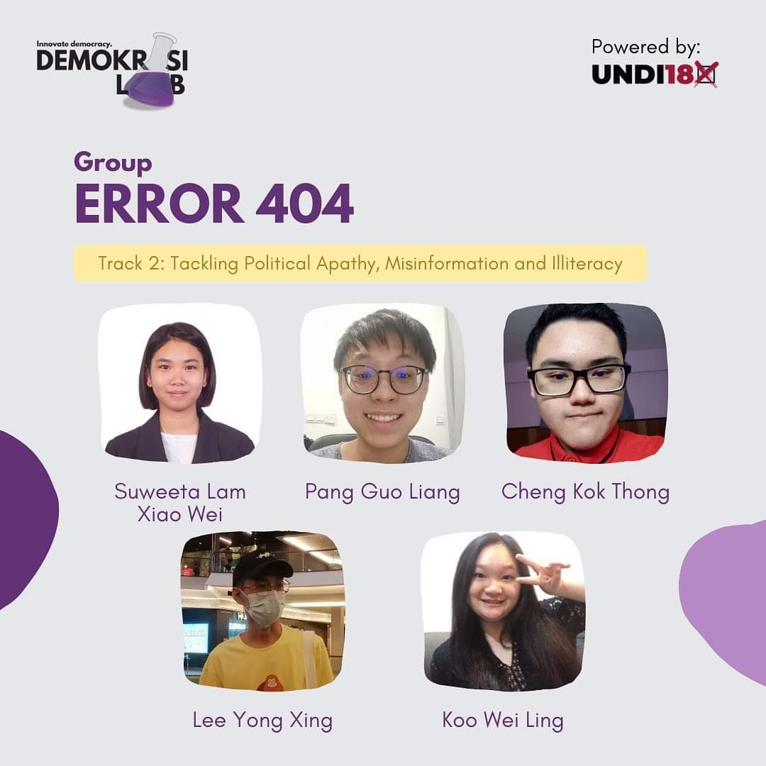 “麻麻档聊政治”(Politik Mamak)互动游戏