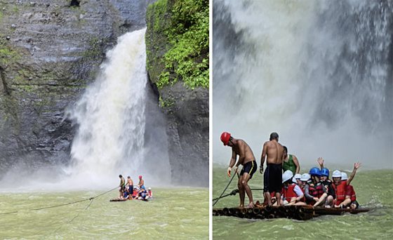 【菲律宾】百胜滩瀑布，藏在人间的花果山水帘洞