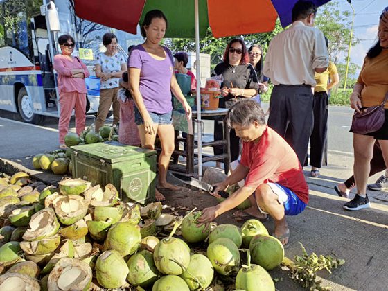 【菲律宾】百胜滩瀑布，藏在人间的花果山水帘洞