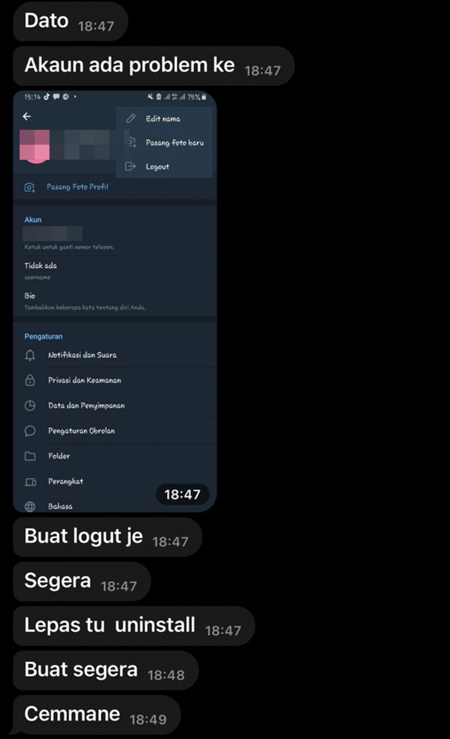 东：Telegram两度被骇冒名借钱，张赈琮警惕友人及民众勿上当。