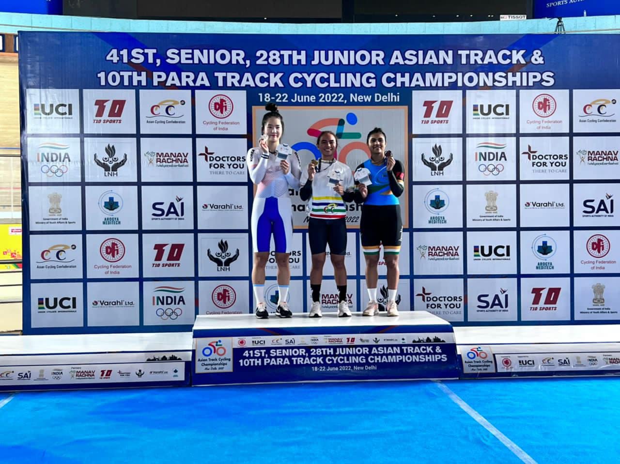 亚洲场地脚车锦标赛| 女子500公尺计时赛摘金  努鲁伊莎创造历史