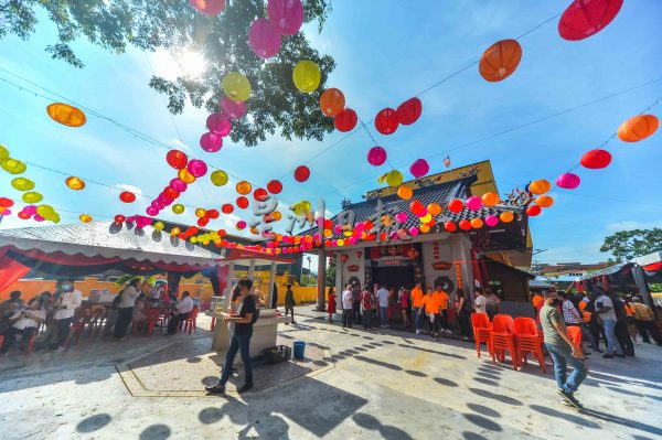 供FB／森州桂青龙母庙开幕大典获大礼，谢琪清及州政府各拨1万