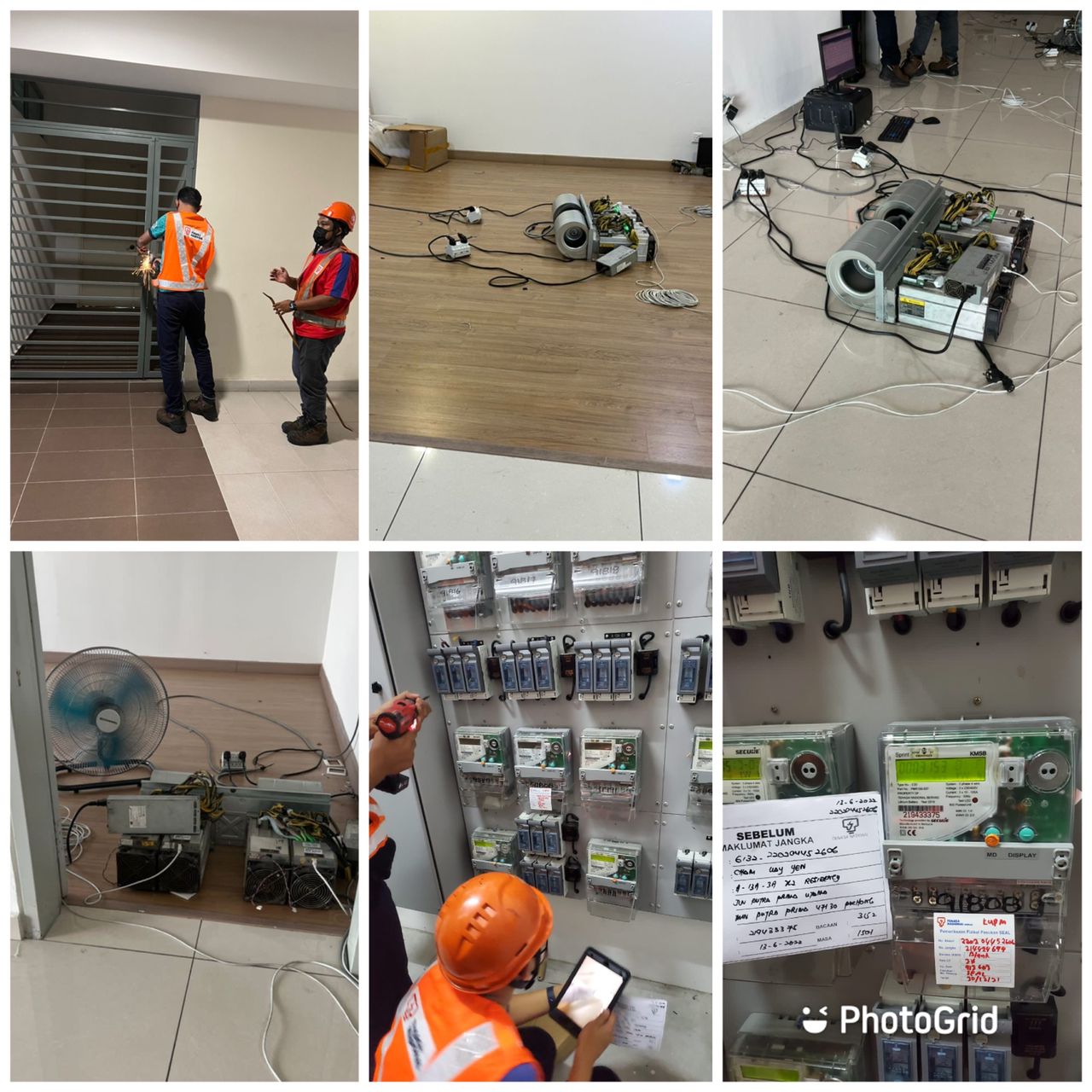 已签发/住家传可疑机械声·附近居民举报警破偷电挖比特币案