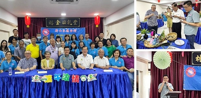 新山永德会馆办粽子创意摆设赛