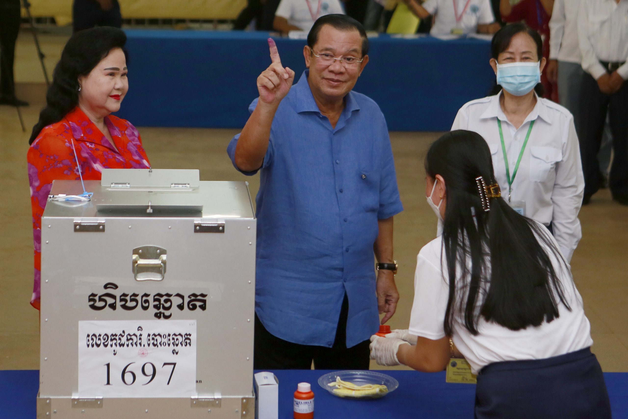 柬埔寨地方选举 反对阵营盼削弱洪森统治