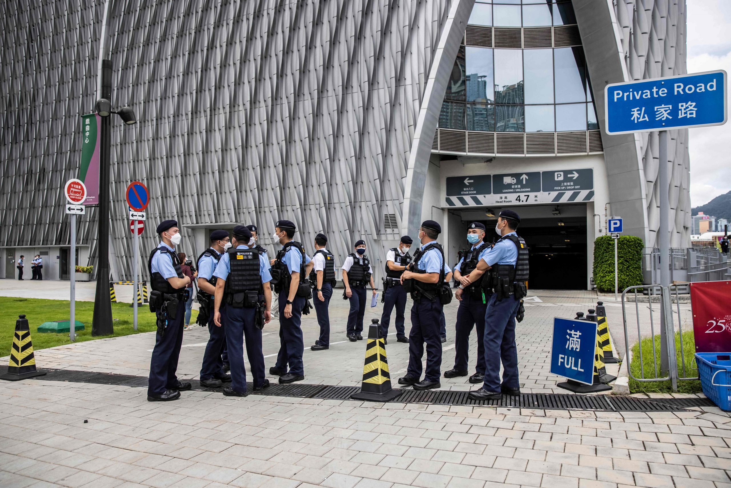 港记者采访就职典礼获提醒 勿带政治性物品