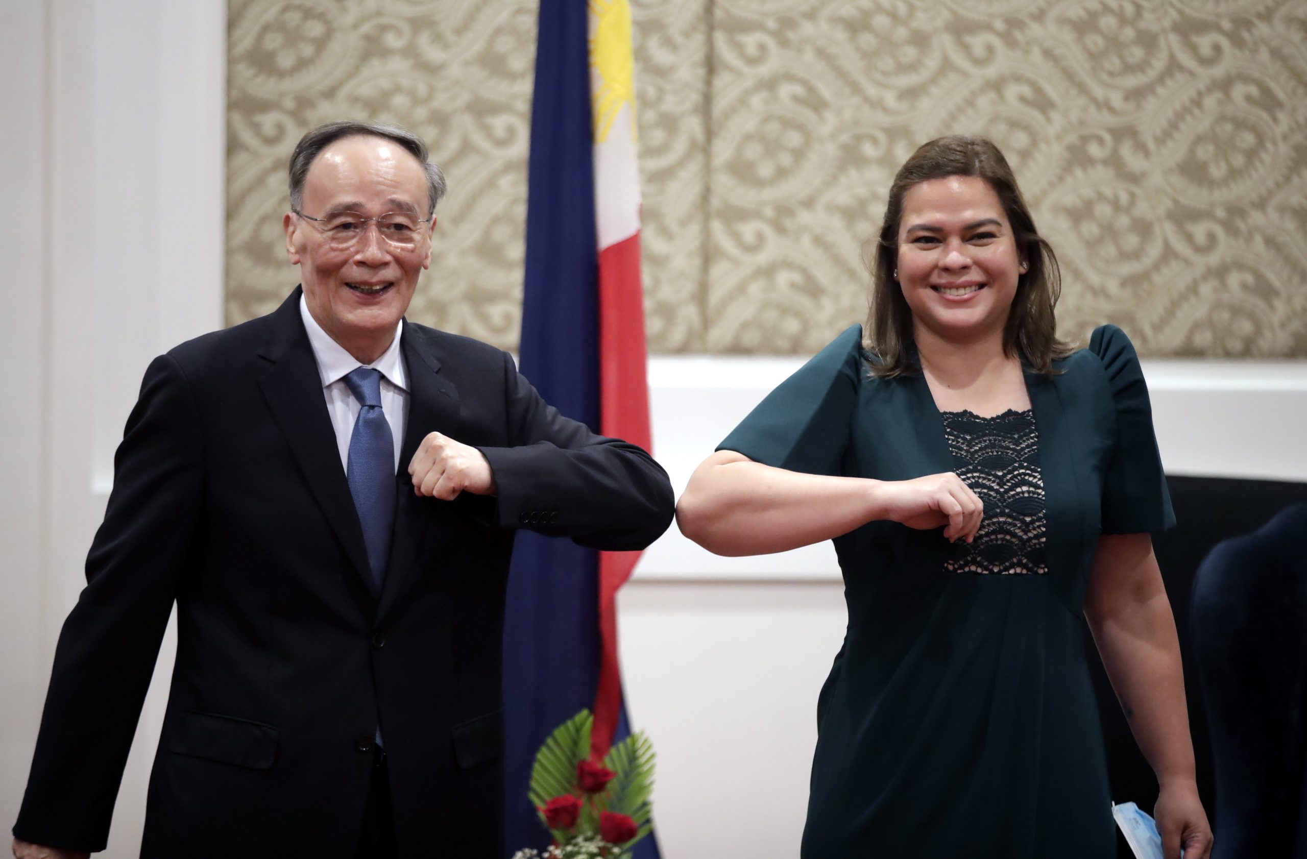 王岐山会见杜特尔特:中菲坚持对话协商妥控涉海分