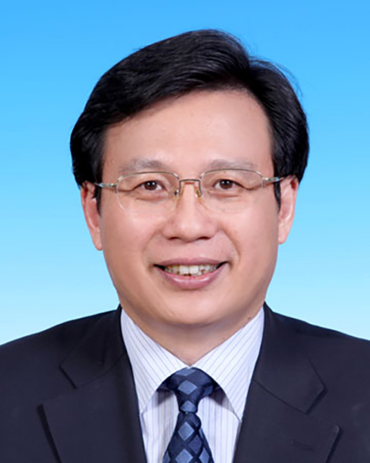 看世界两图，此傅华，左）傅华任新华社社长 吕岩松任新华社总编辑