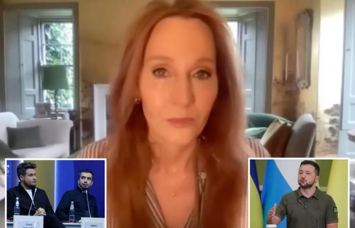 看世界/假泽伦斯基恶整JK罗琳 称乌军飞弹刻有索命咒