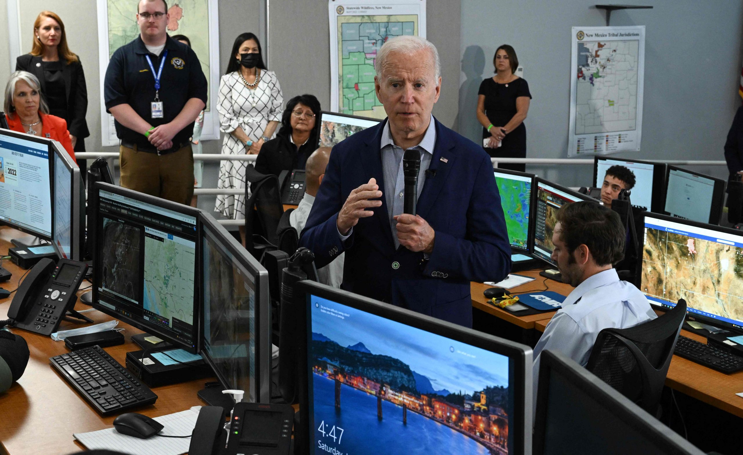 看世界/新墨州策略烧除酿空前野火 拜登视察允联邦金援