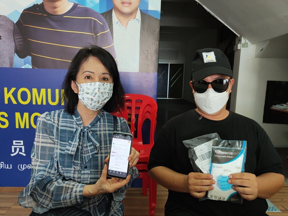 蒸汽熨斗变口罩 男子促民众网购前看评论