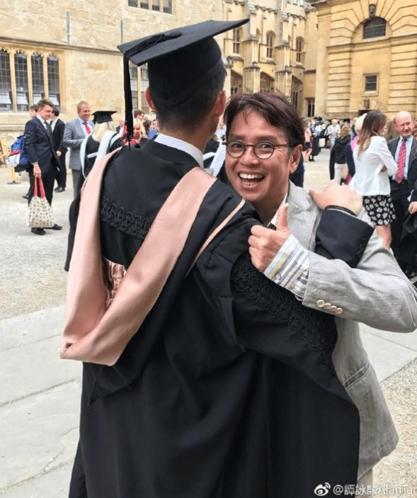 谭咏麟开通老窦 任儿子自由发展