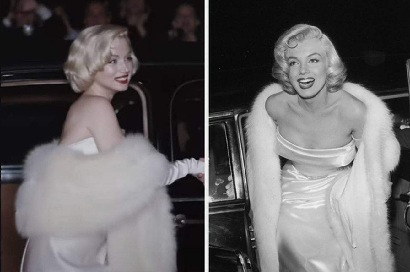 邦女郎性感神还原玛丽莲梦露  网惊叹本尊重现