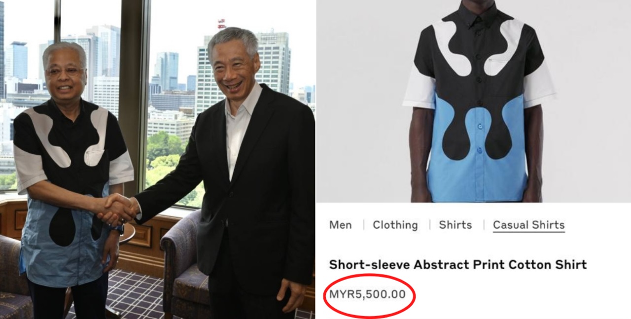 首相服装再引起话题!Burberry衬衫要价RM6900