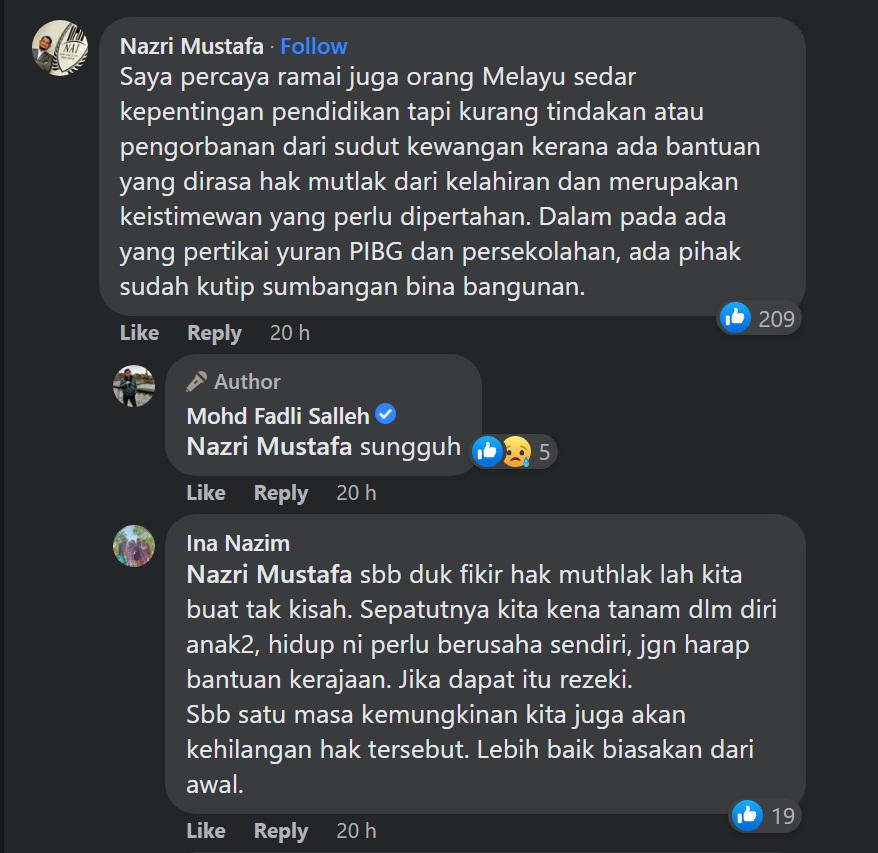 马来老师偶然听见华裔母子对话·“原来华人是这样激励孩子成功”