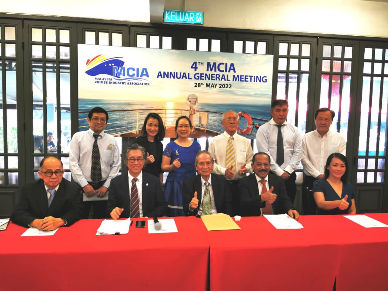 马来西亚邮轮行业公会(MCIA) 2022至2025年新届理事诞生