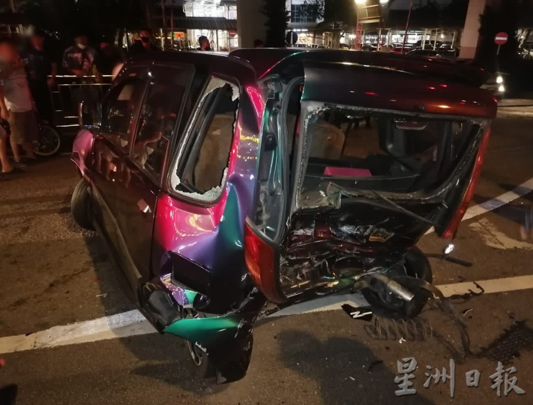 (古城第七版主文)连环撞车祸6人受伤
