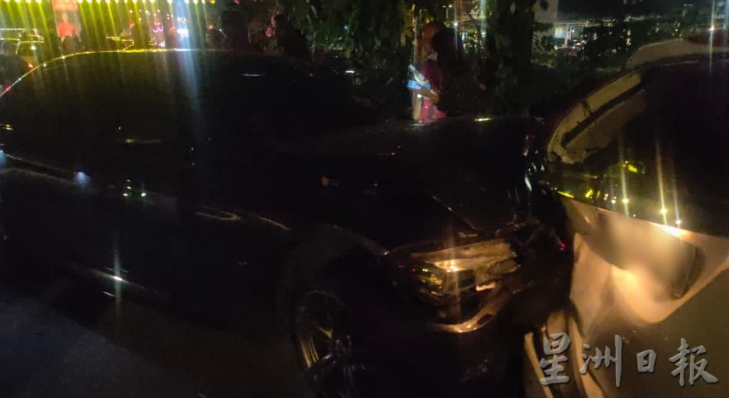 (古城第七版主文)连环撞车祸6人受伤