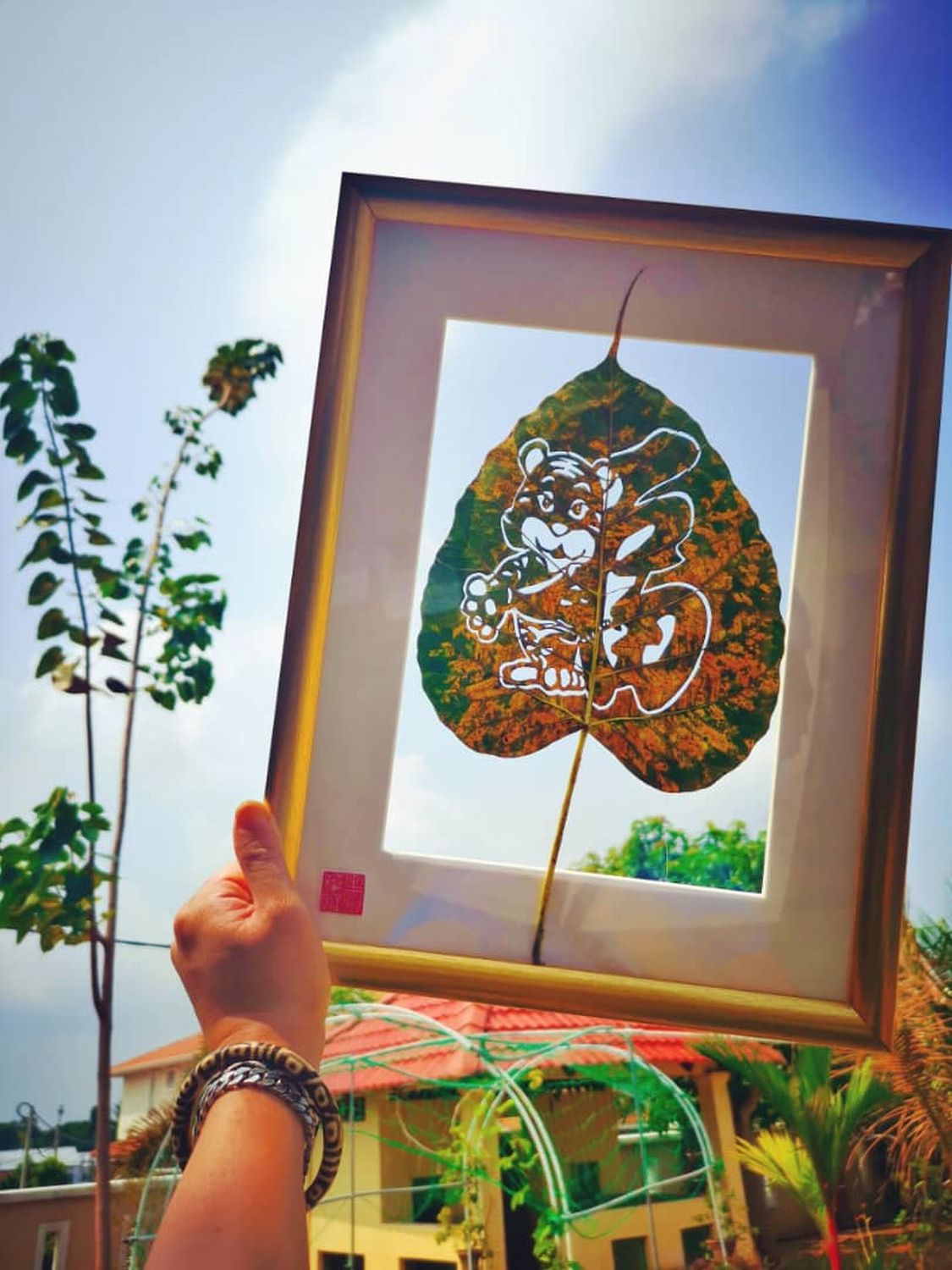 （古城第二版主文）叶子雕刻入大马纪录大全