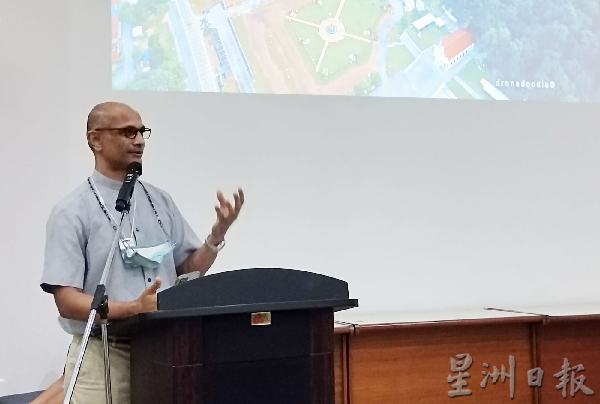 (大北马)60导游参加课程,准备把旅行团及游客带到大山脚圣安纳教堂