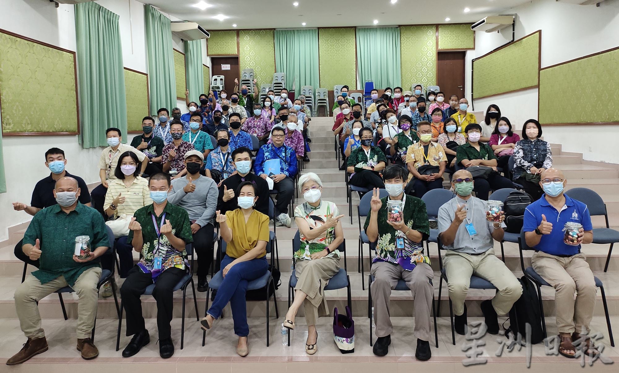 (大北马)60导游参加课程,准备把旅行团及游客带到大山脚圣安纳教堂