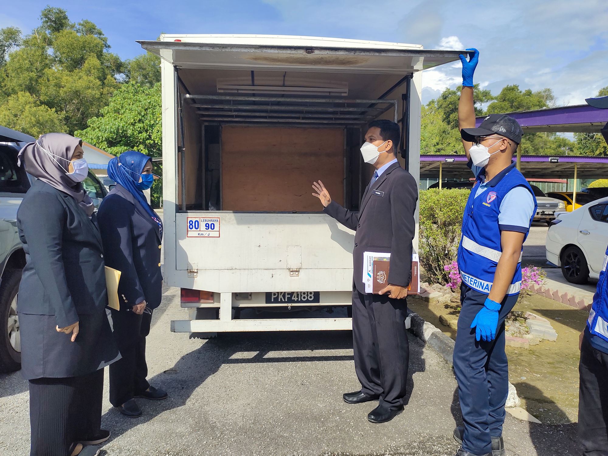 （大北马）槟兽医局查获出自非法宰猪场猪肉，起获431公斤值逾6万令吉猪肉