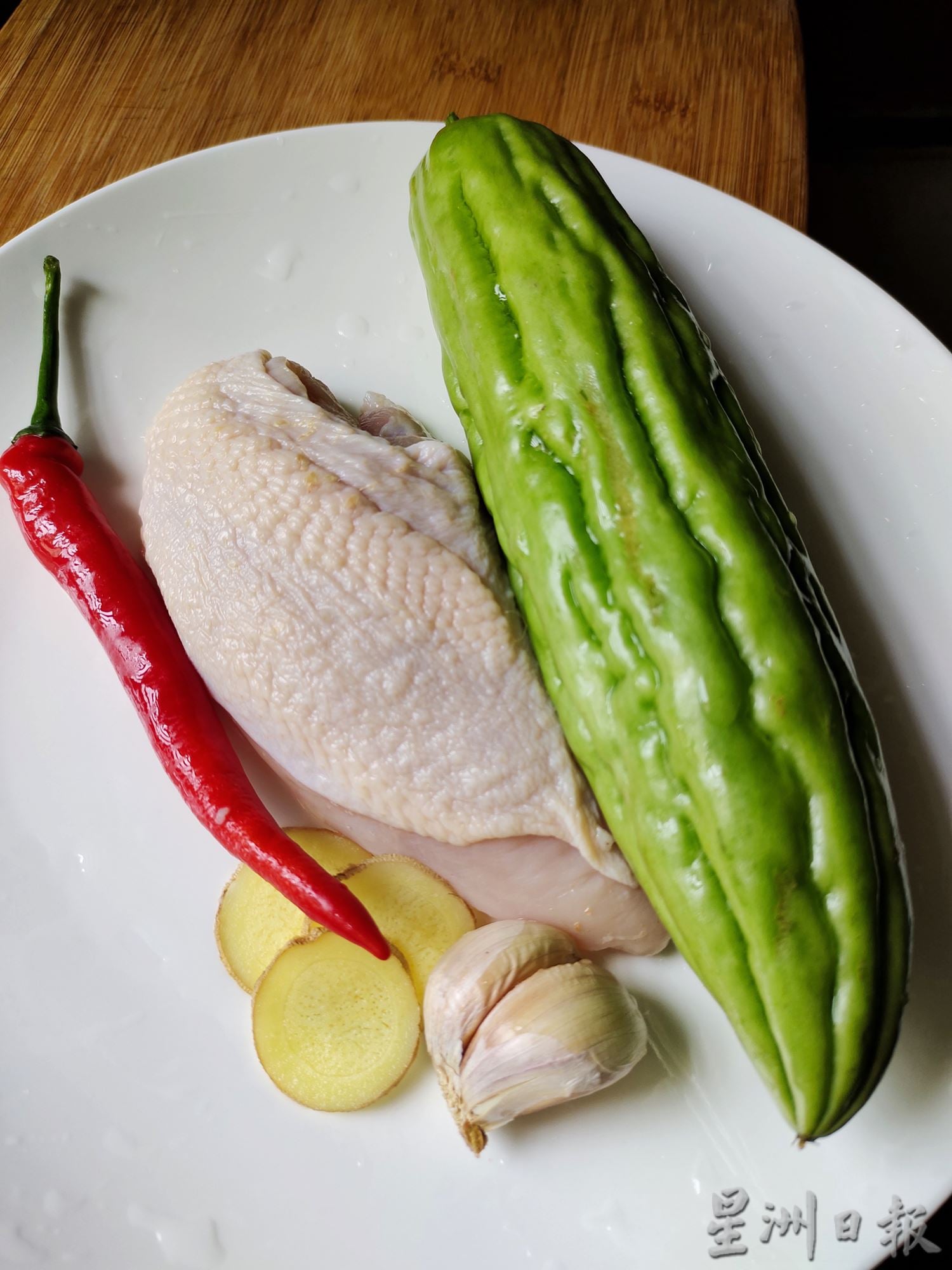 （大北马）阿强简煮/10蚝油苦瓜焖鸡