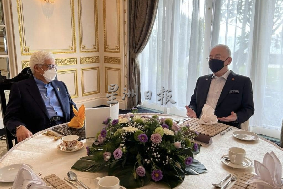 (大北马)魏家祥拜会州元首