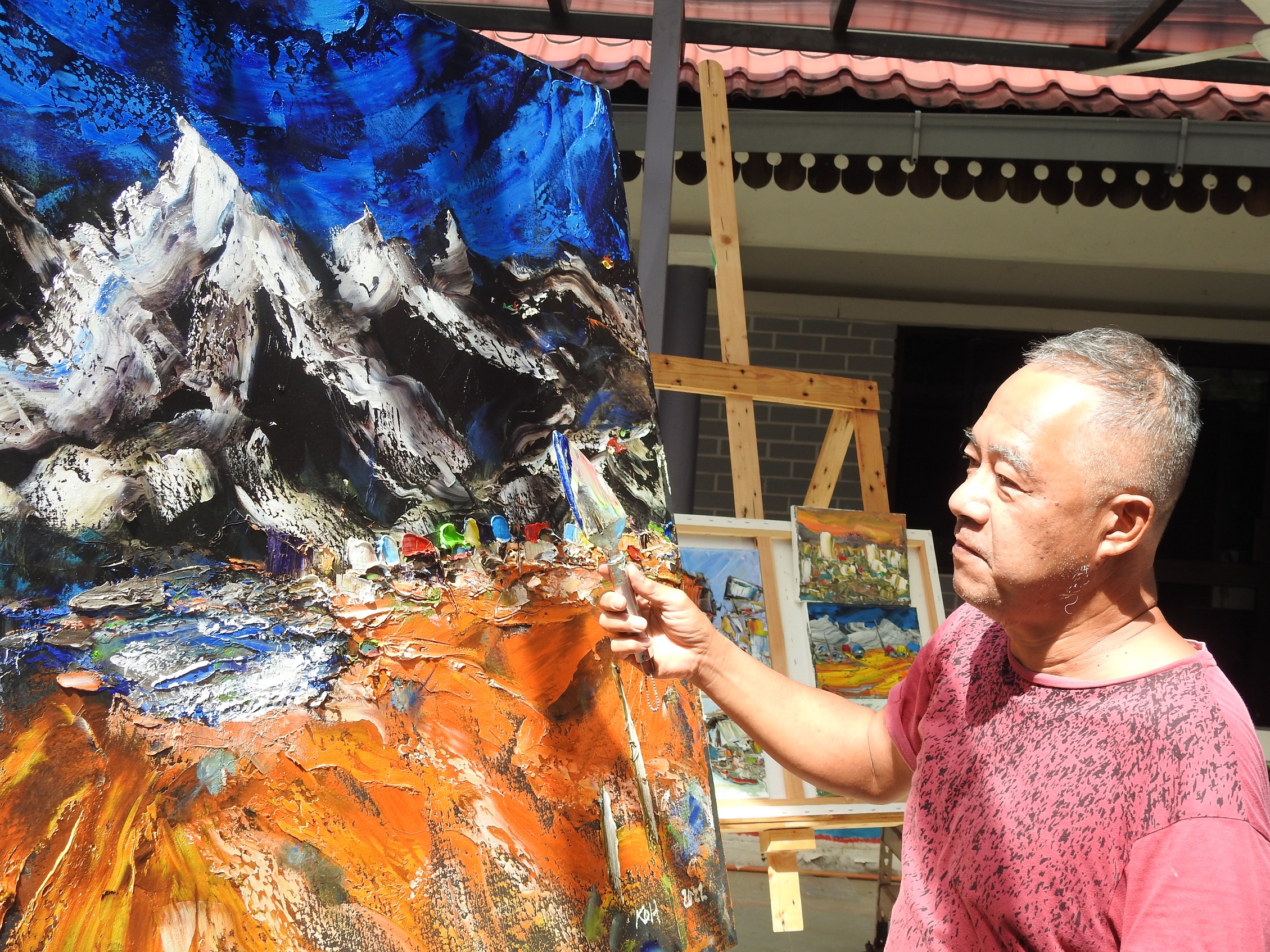 13/7（有故事的人）恋上大刀阔斧的刀画