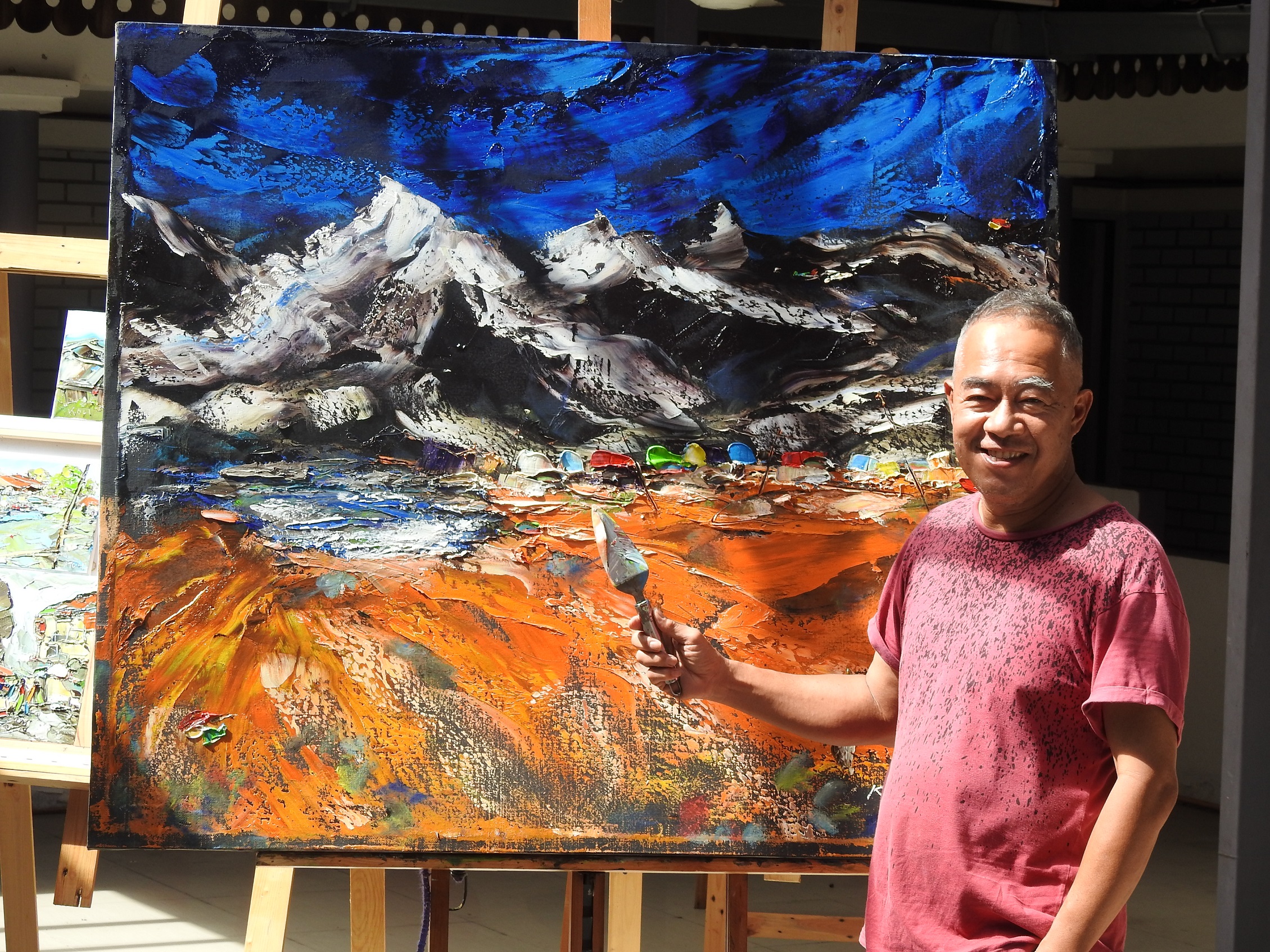 13/7（有故事的人）恋上大刀阔斧的刀画