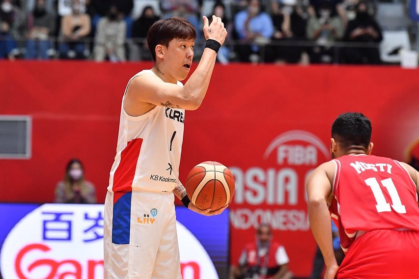 2022年亚洲杯男篮赛 韩国全胜姿态闯8强