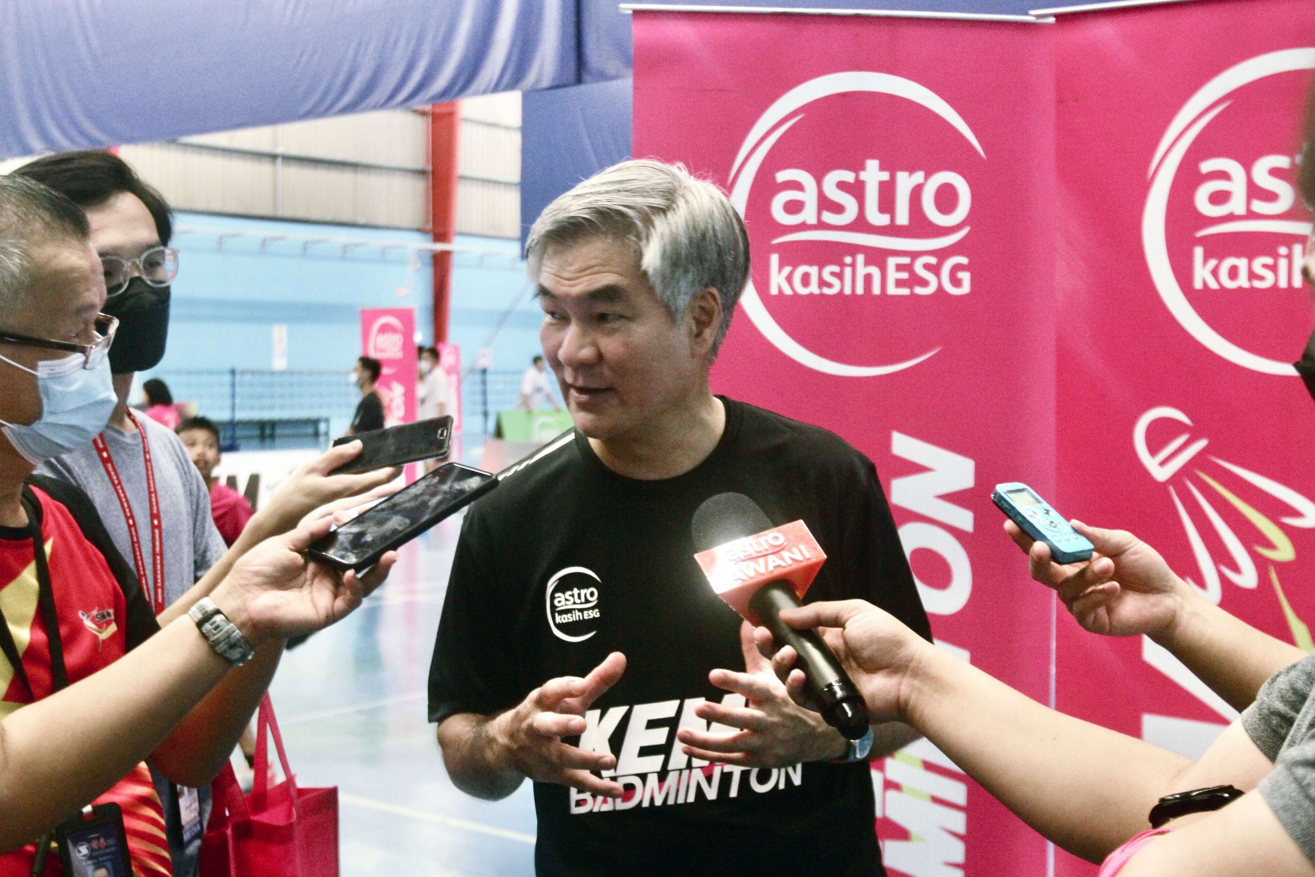 Astro Kem Badminton| 5站吸引1537幼苗参与  陈宝福：助球员实现羽球梦