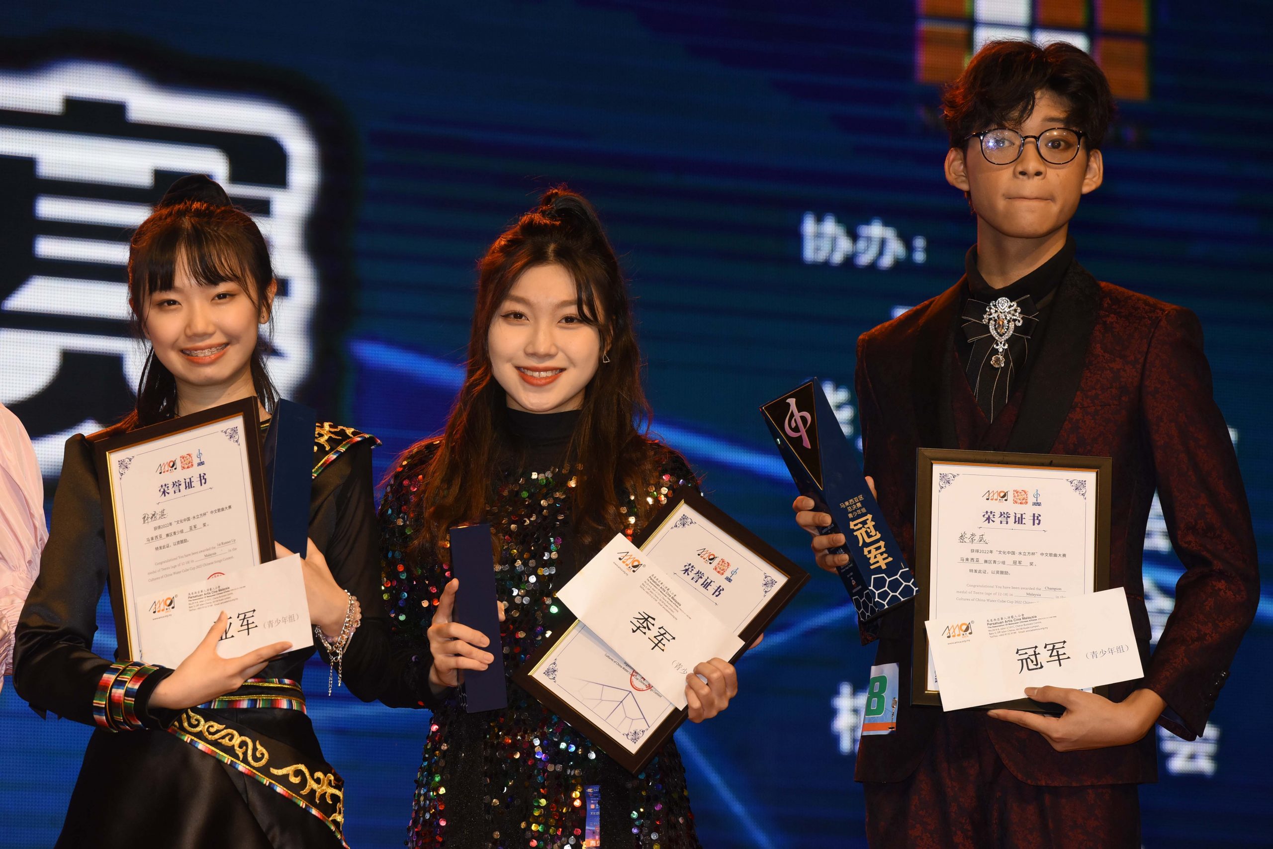 水立方杯大马赛区总决赛|成人组冠军蔡亚恩 青少年组冠军蔡常威