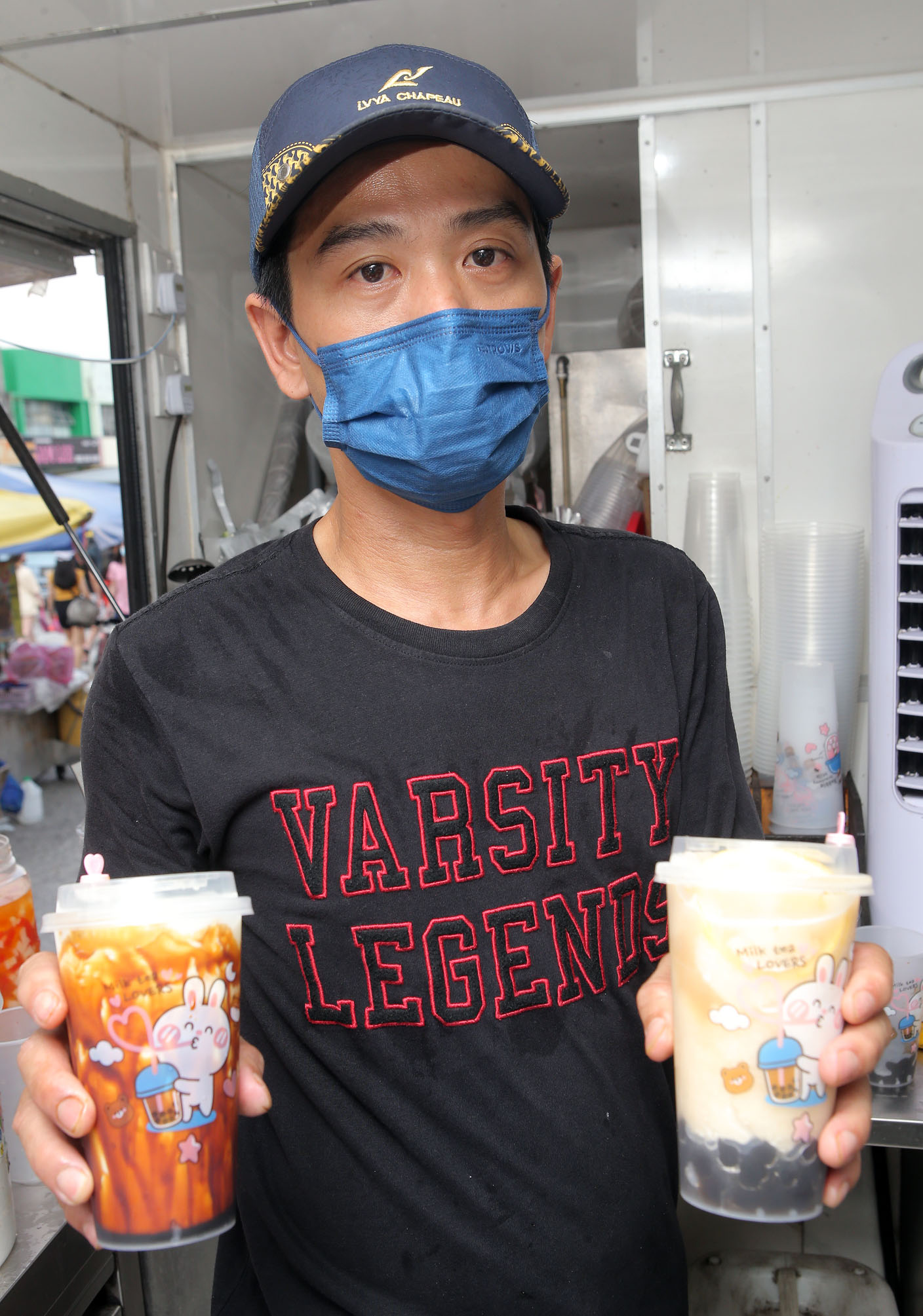 ★7月22日刊登／大霹雳封底主文／【餐车趴趴走】／蜡笔小新台湾珍奶 档口转型变餐车