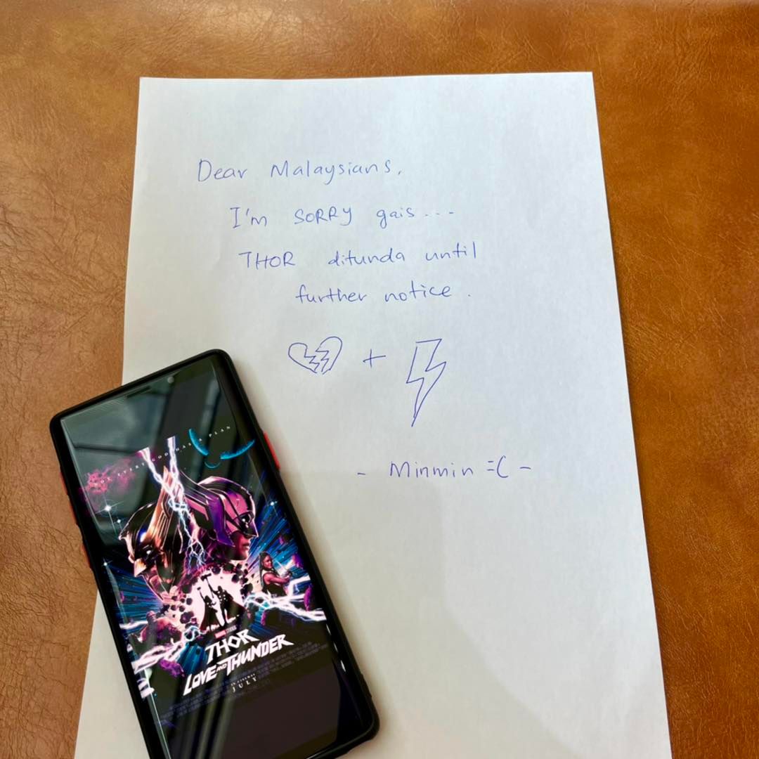 《雷神4》大马上映无期 GSC TGV宣布无限期延档