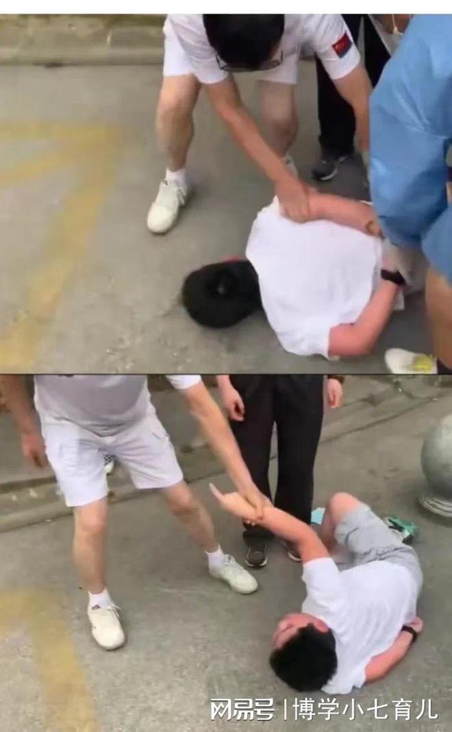 上海男童做核酸遭拒持菜刀大闹现场