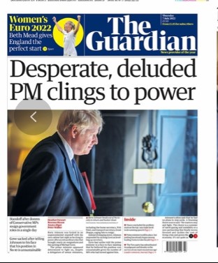 丑闻削弱约翰逊实力 任相3年大起大落