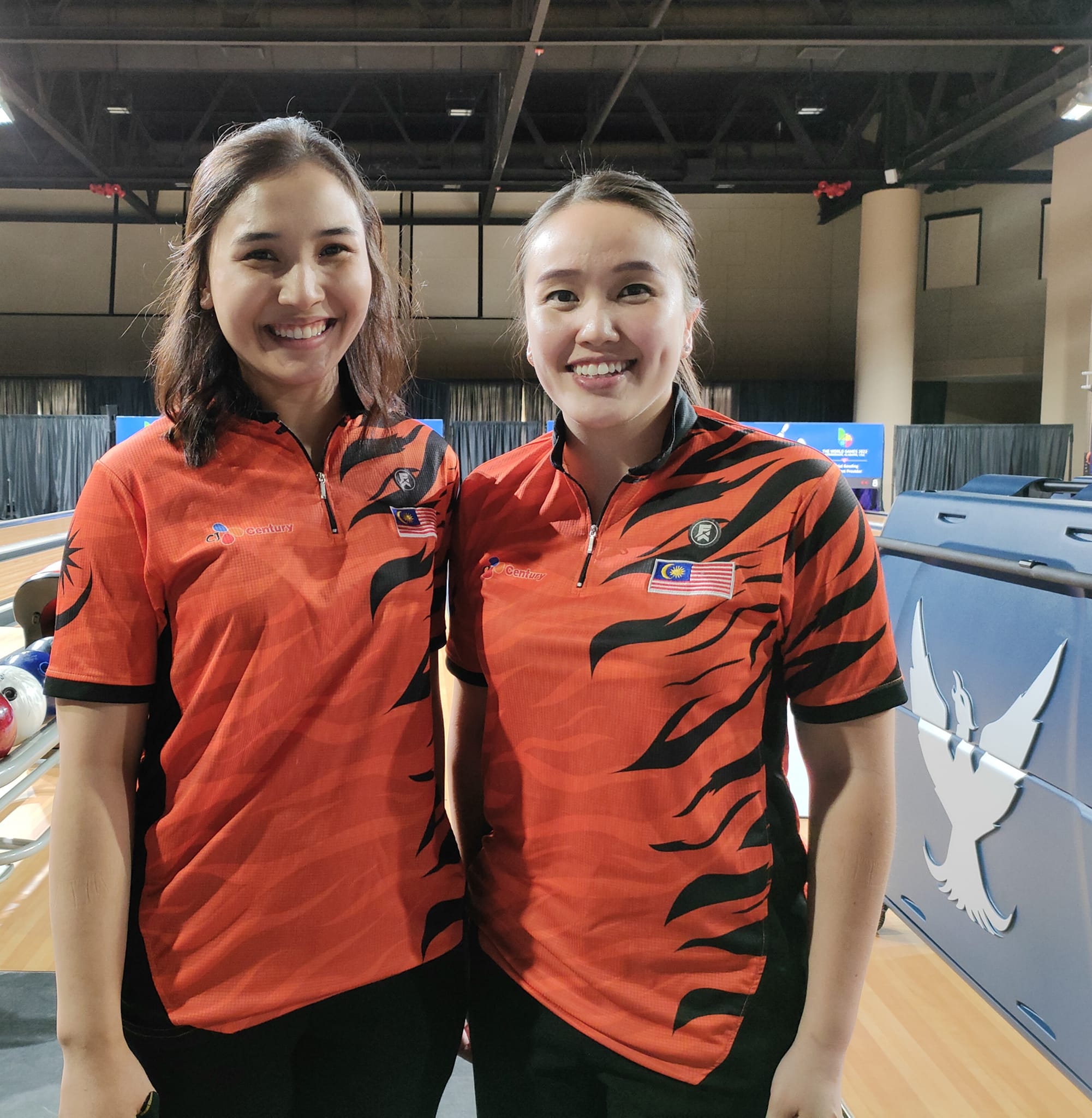 世界运动会保龄球赛 娜塔莎(冼丽莹)勇闯4强