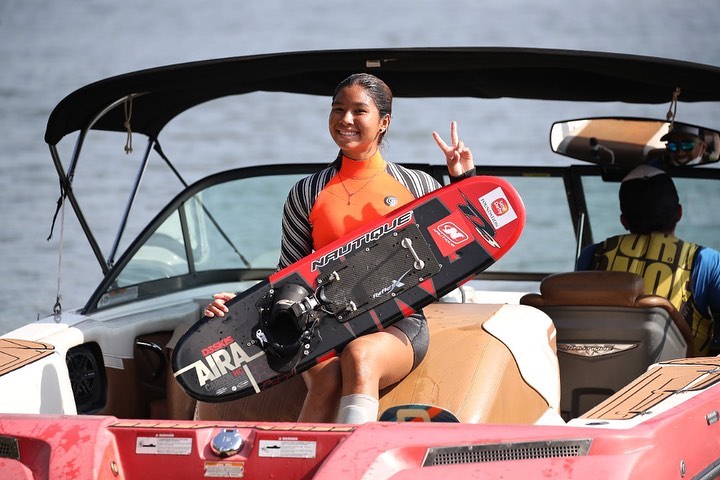 世界运动会滑水赛 熊艾丽雅信心满满