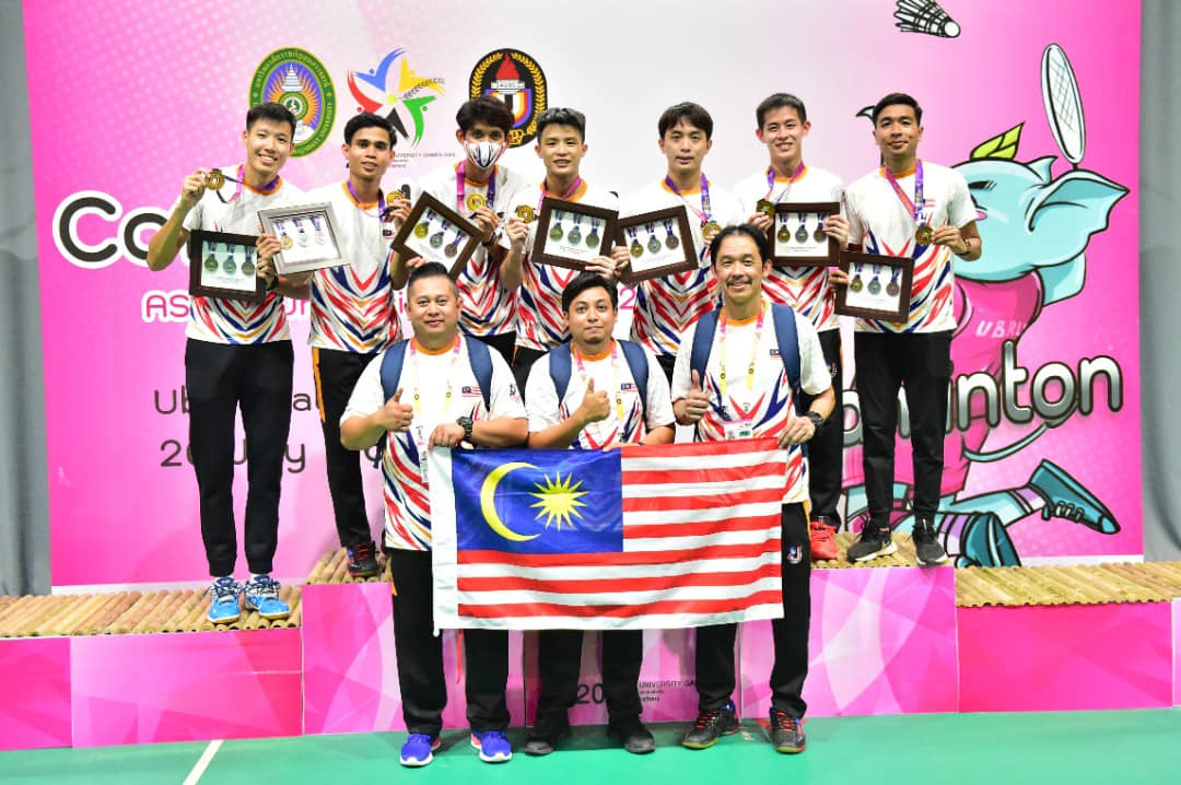 东南亚大学运动会  大马羽球称霸男女团