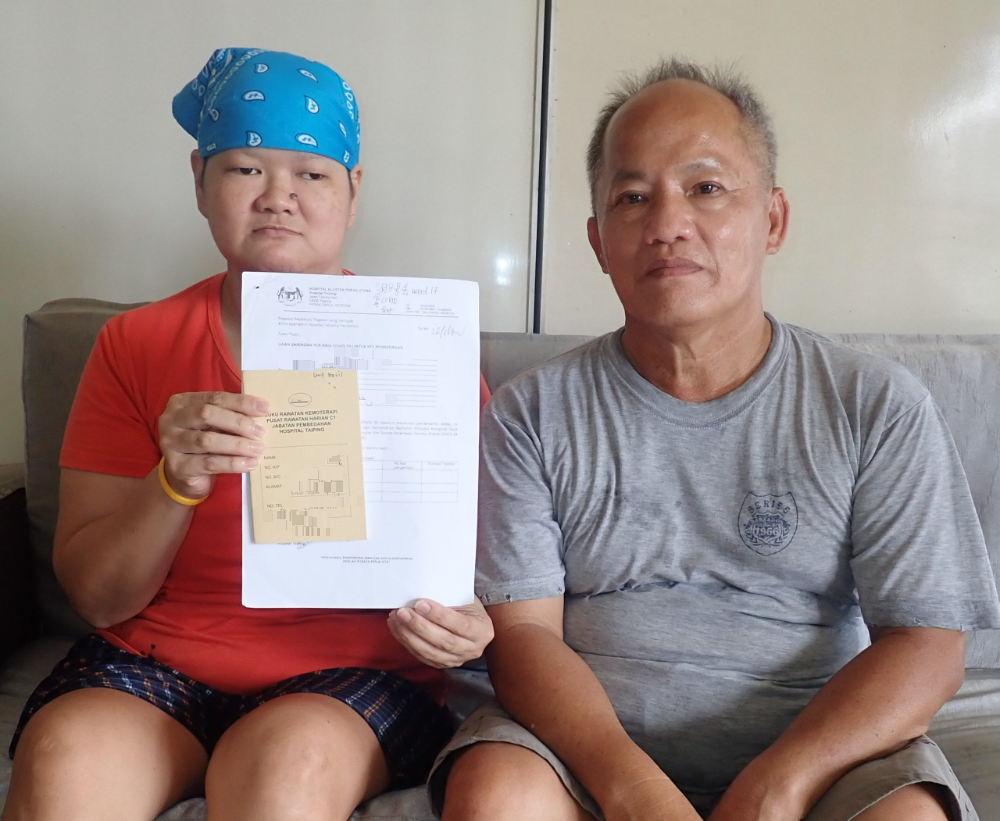 乳癌病患尤秀燕感谢善心人士 6万令吉援金筹足