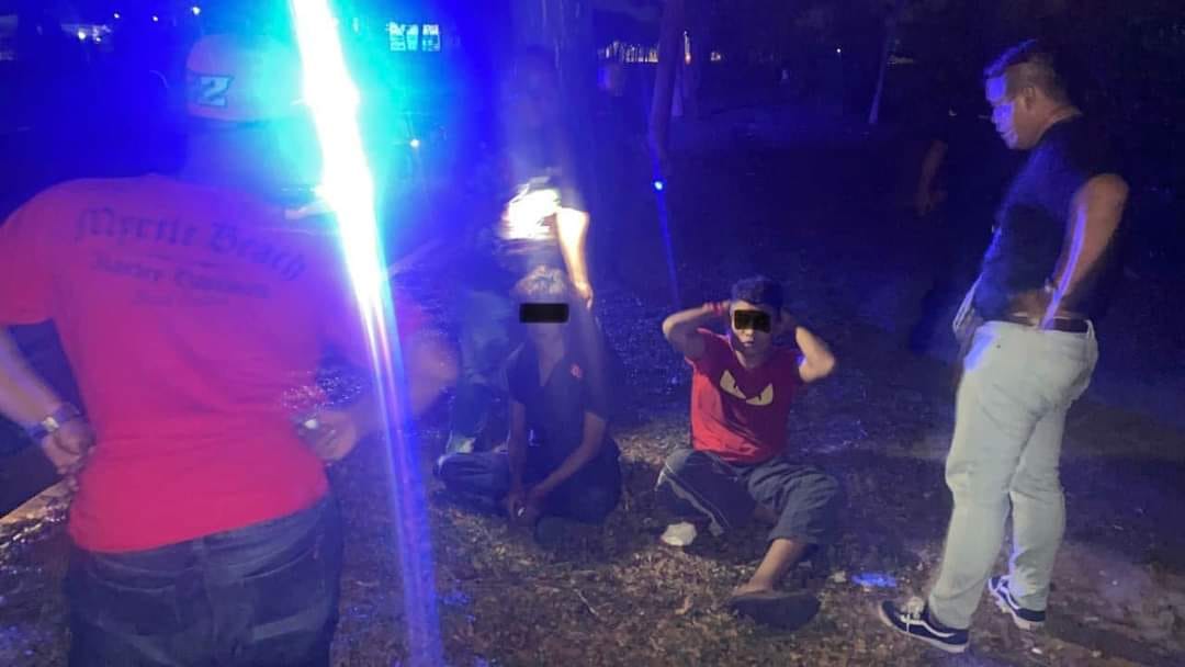 巴生警方抓获偷路灯电线团伙